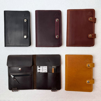 Thread and Maple Prosjektmappe – ideell oppbevaring for verktøy til pågående strikkeprosjekter - Strikkeredet Design - Thread and Maple innleggsmapper for strikkeverktøy