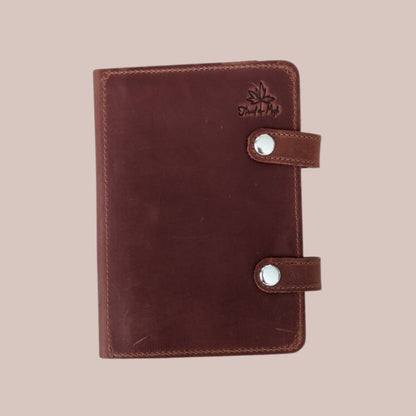 Thread and Maple vaiermappe – perfekt for oppbevaring av vaiere og tilbehør - Strikkeredet Design - Thread and Maple håndlagde lærprodukter