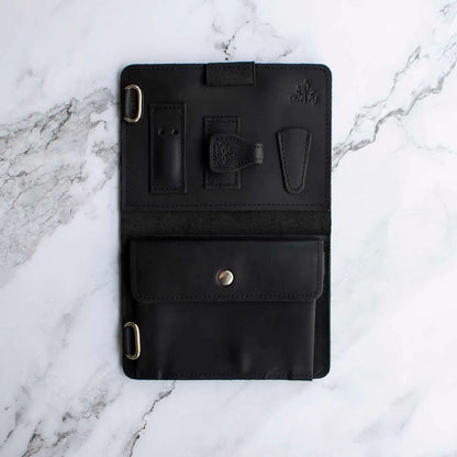 Utstyrsmappe UTEN innhold– oppbevaring for strikkeverktøy – passer ordinær og jumbo perm - Strikkeredet Design - 